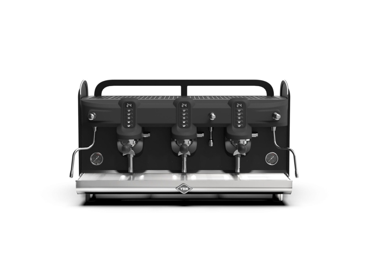 Ekspres kolbowy 3-grupowy czarny Resto Quality Black Moon